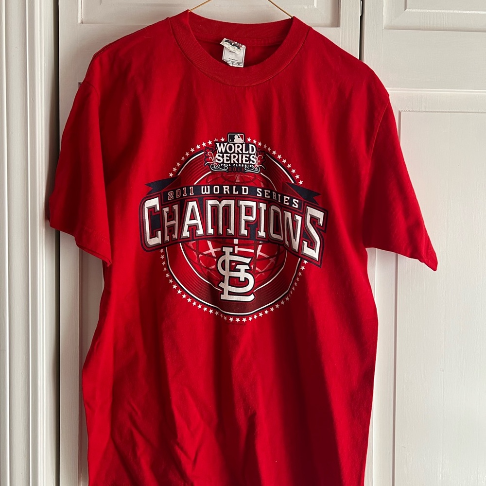 St Louis Cardinals World Series Champions Red T-Shirt